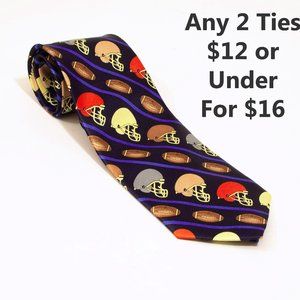 EUC Uomo Venetto Men's Football Micro Fiber Tie